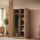 Kleiderschrank Loft (100cm)
