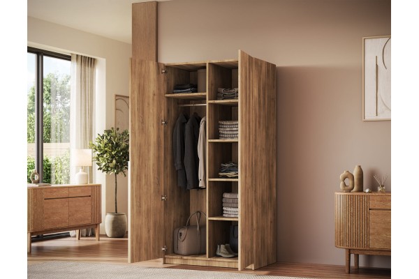 Kleiderschrank Loft Lux (100cm)