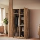 Kleiderschrank Loft Lux (100cm)