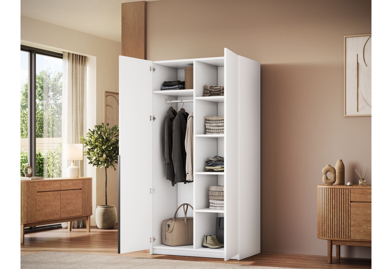 Kleiderschrank Loft (100cm)