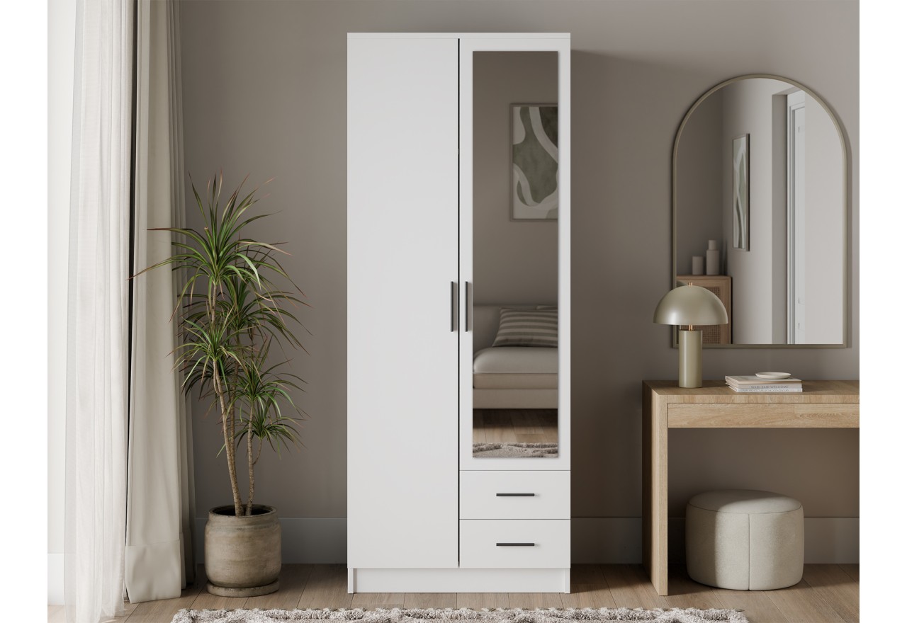 Kleiderschrank Posta (80cm)