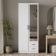 Kleiderschrank Posta (80cm)