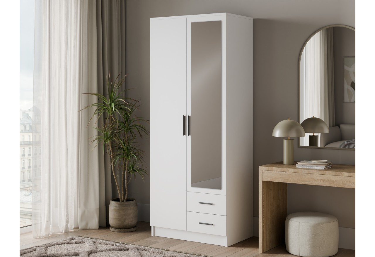 Kleiderschrank Posta (80cm)