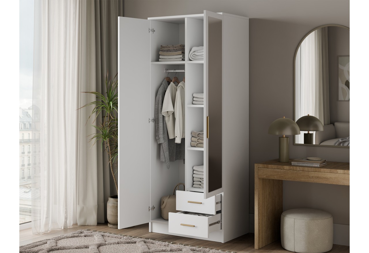 Kleiderschrank Posta Lux  (80cm)