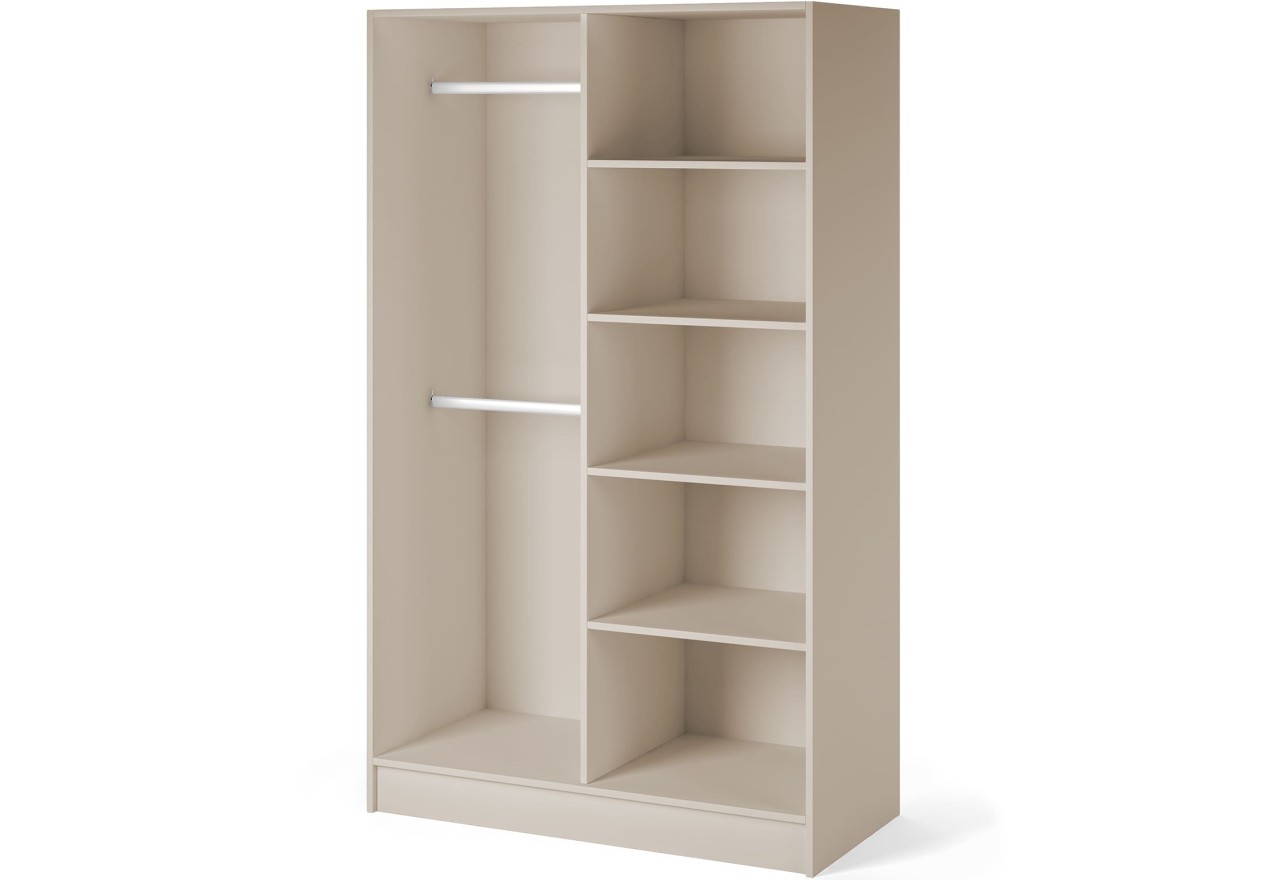 Kleiderschrank  Prava Lux (120cm)