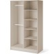 Kleiderschrank  Prava Lux (120cm)