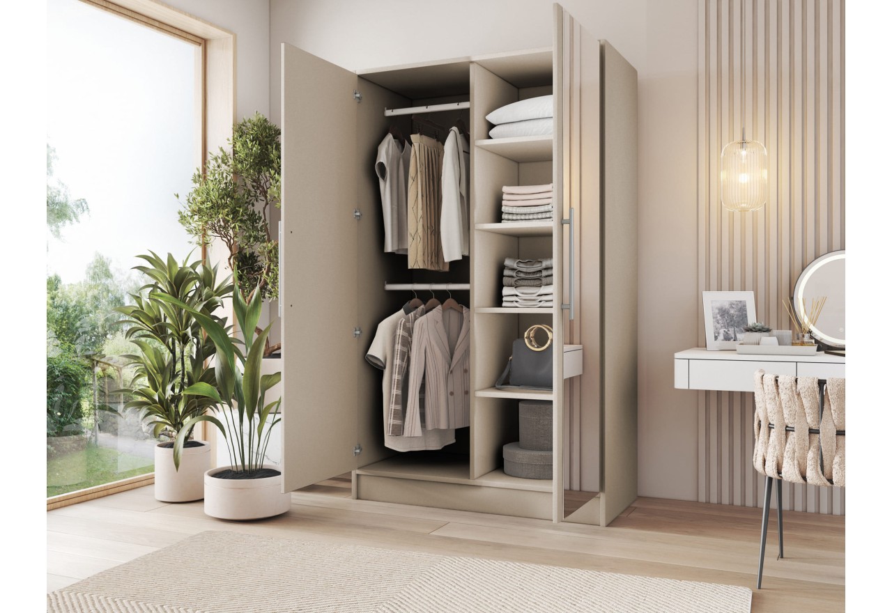 Kleiderschrank  Prava Lux (120cm)