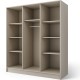 Kleiderschrank Prava Lux  XL (180cm)