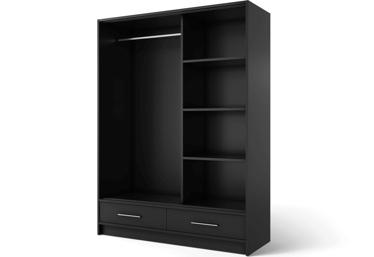 Kleiderschrank Rovin Lux (150cm) 