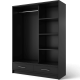 Kleiderschrank Rovin Lux (150cm) 