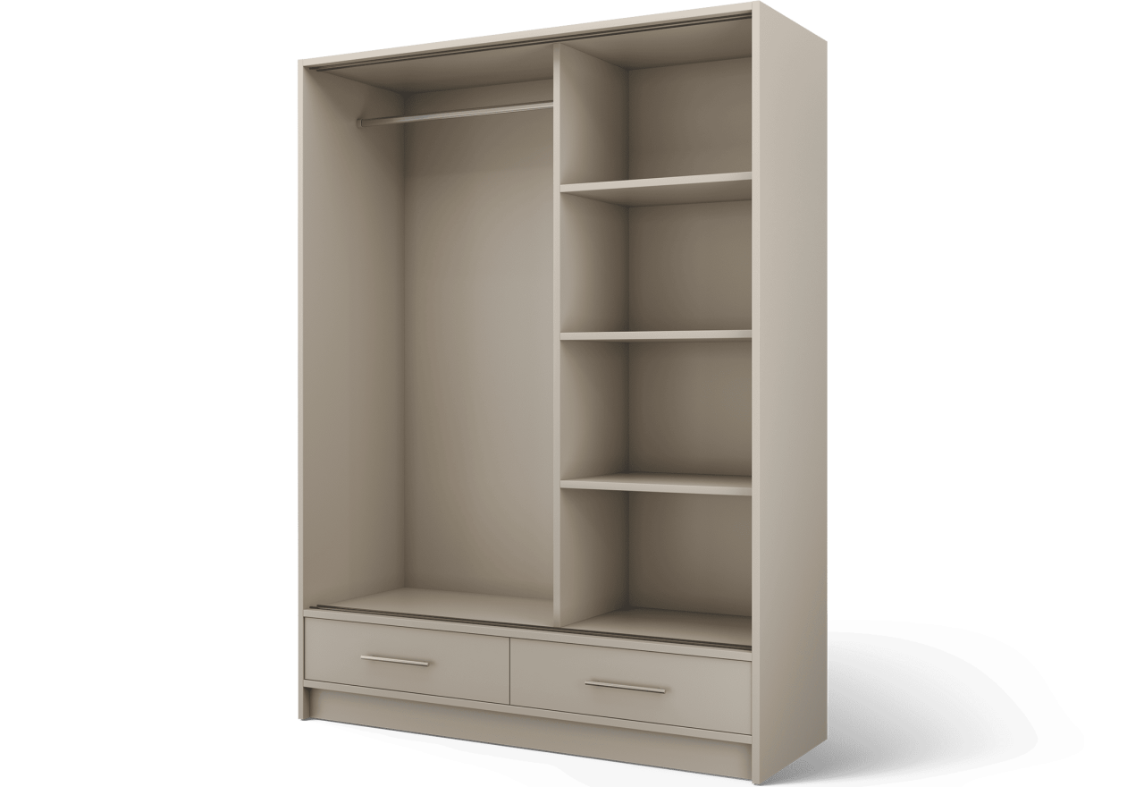 Kleiderschrank Rovin Lux (150cm) 
