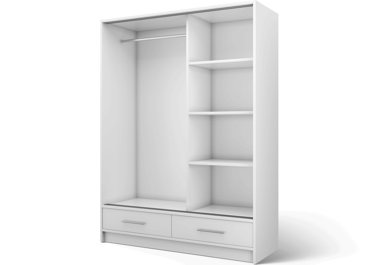Kleiderschrank Rovin Lux (150cm) 