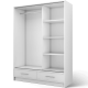Kleiderschrank Rovin Lux (150cm) 