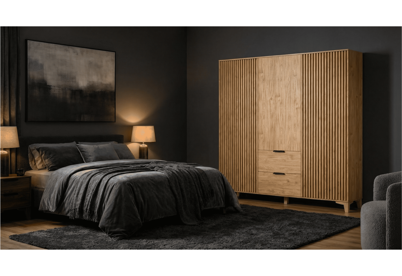 Kleiderschrank Seewen (185cm) 