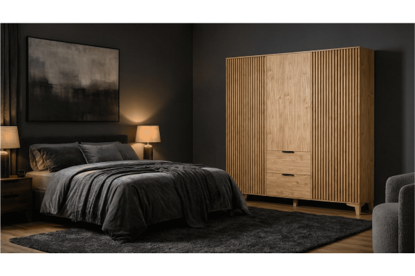 Kleiderschrank Seewen (185cm) 