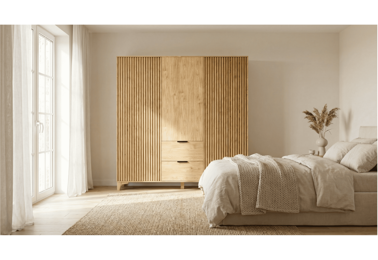 Kleiderschrank Seewen (185cm) 