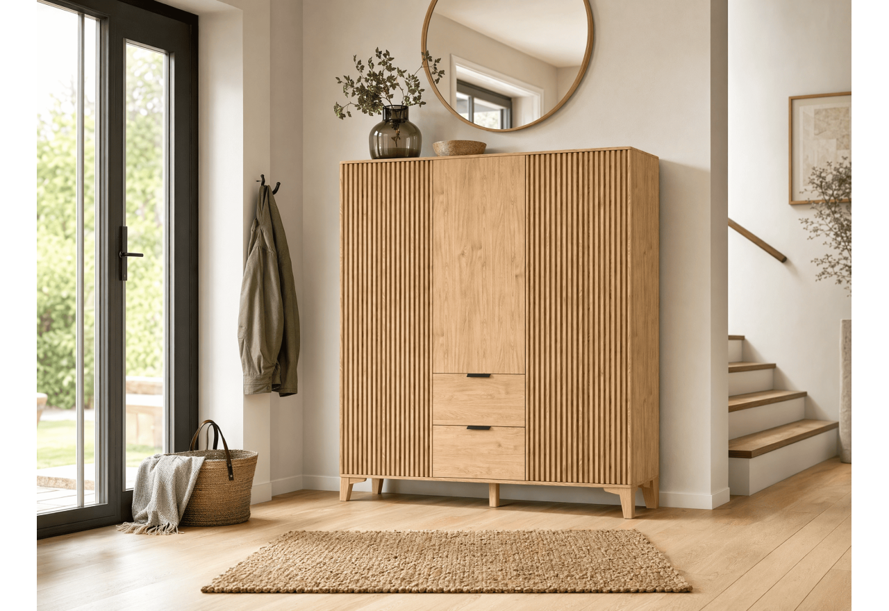 Kleiderschrank Seewen (185cm) 