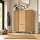 Kleiderschrank Seewen (185cm) 