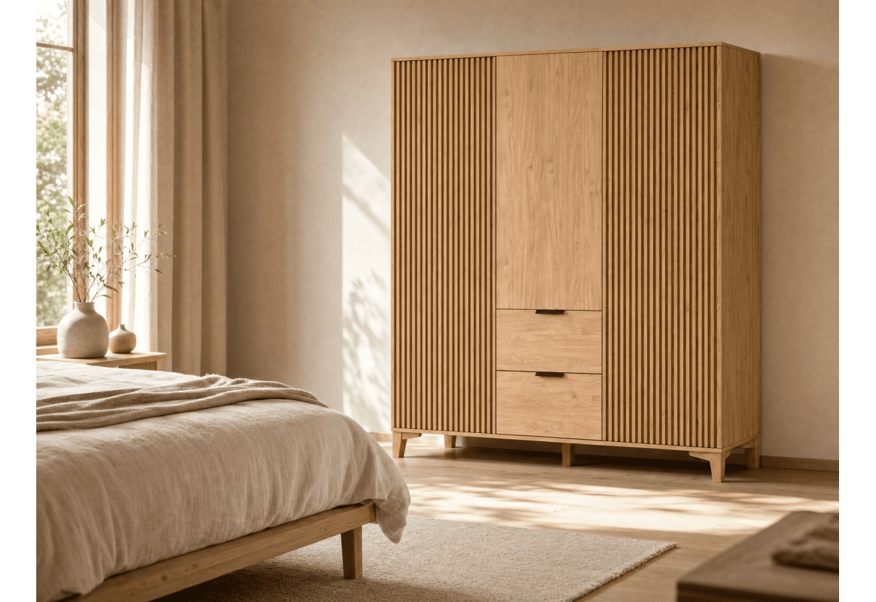 Kleiderschrank Seewen (185cm) 