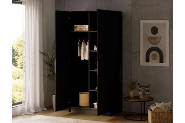 Kleiderschrank Swiss Basic (100cm) 