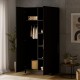 Kleiderschrank Swiss  (100cm) 