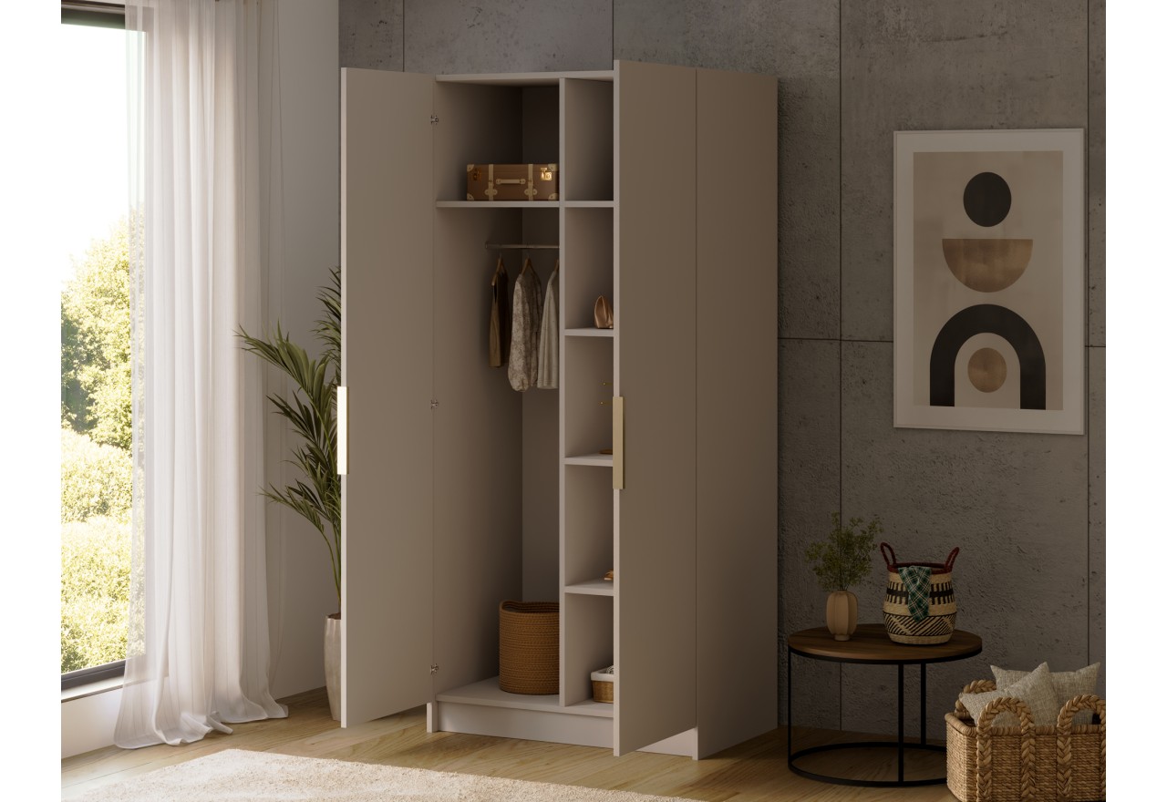 Kleiderschrank Swiss  (100cm) 