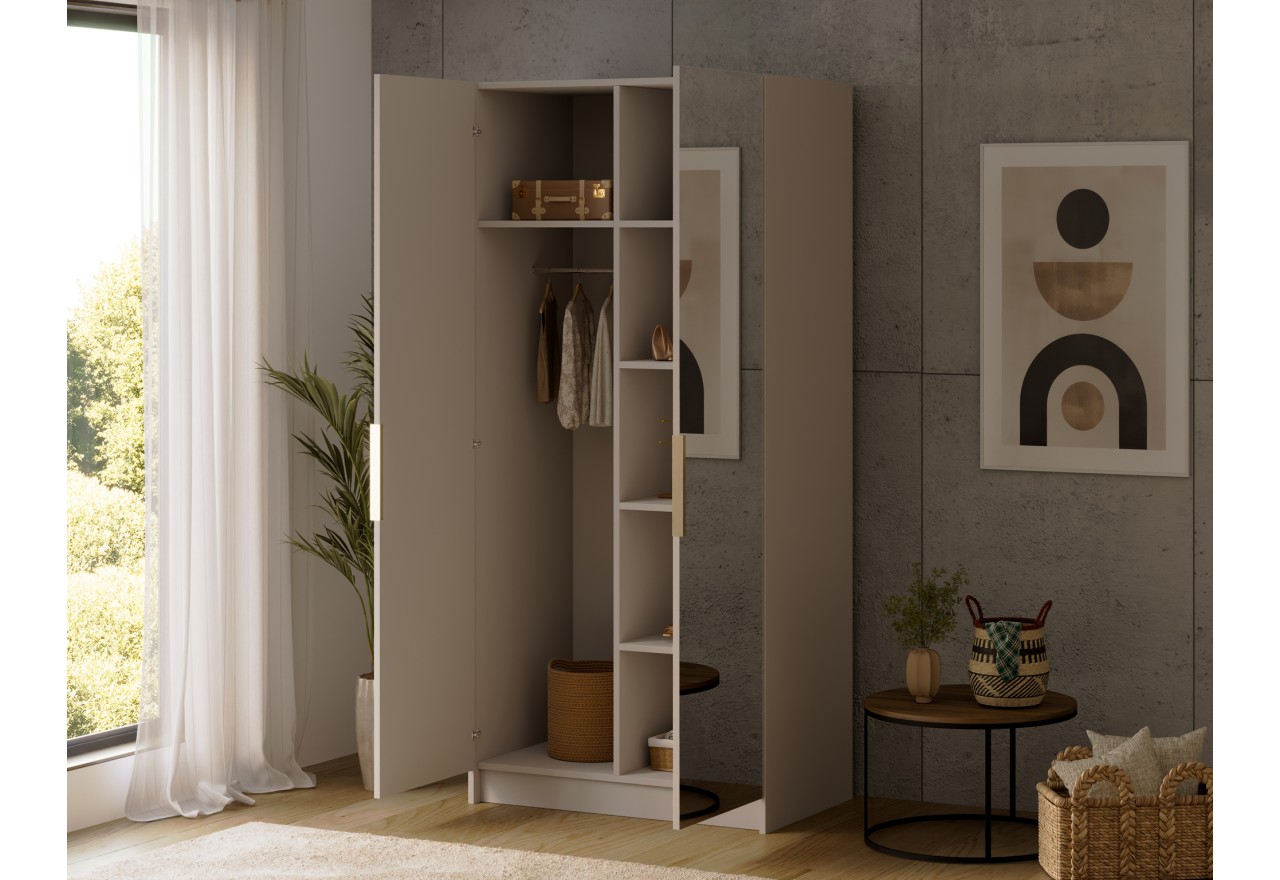 Kleiderschrank Swiss Premium (100cm) 