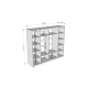 Kleiderschrank Tea (240cm)