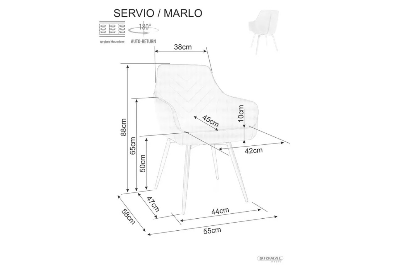 Stuhl Servio