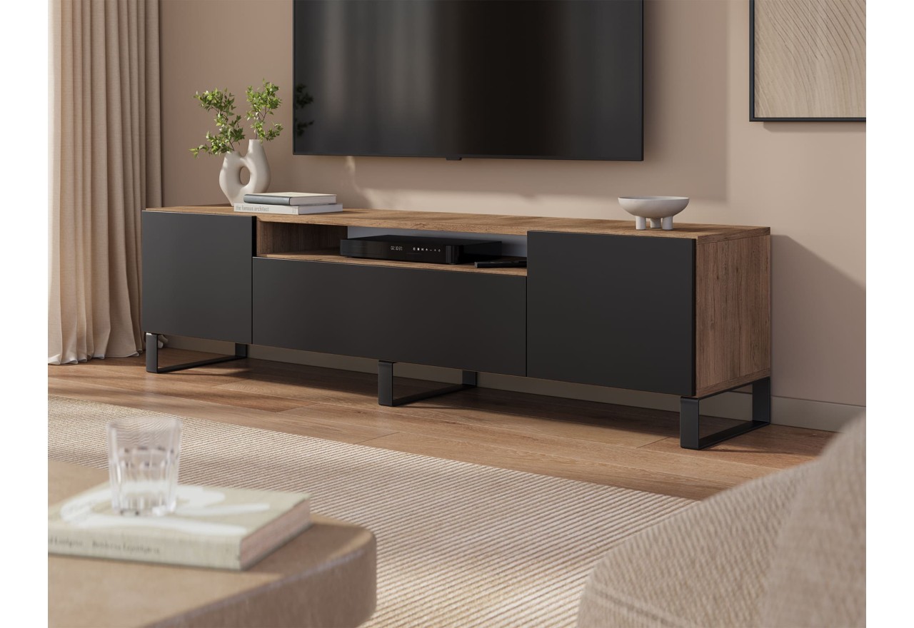 TV Lowboard Piano Lux