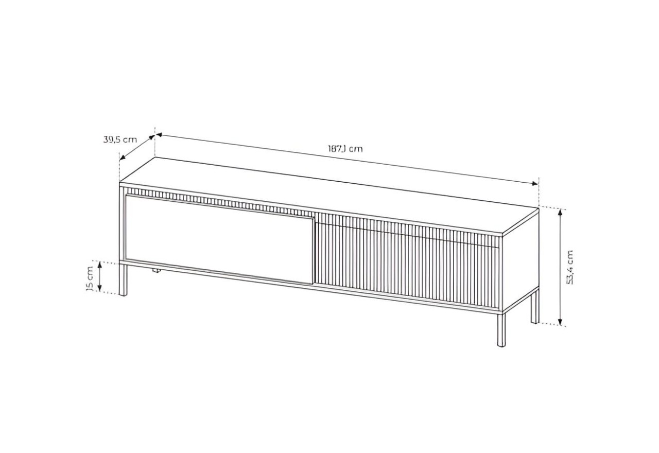 TV Lowboard Senso XL