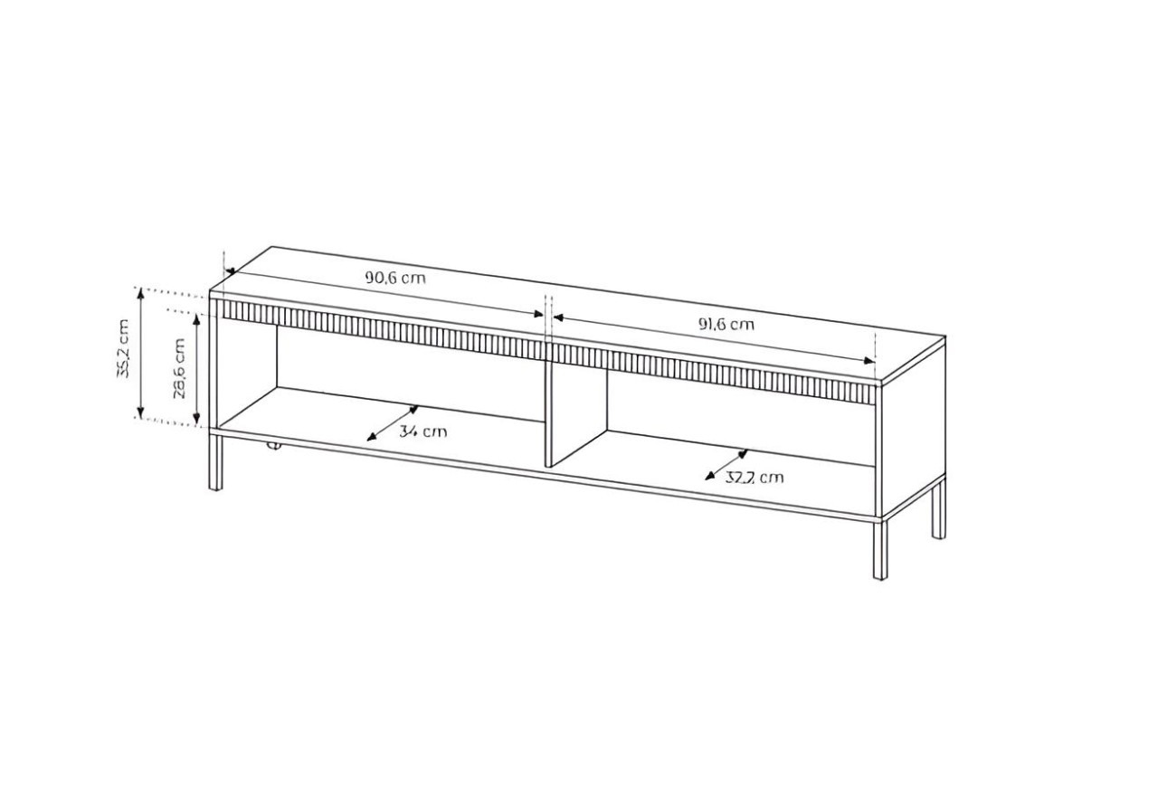 TV Lowboard Senso XL