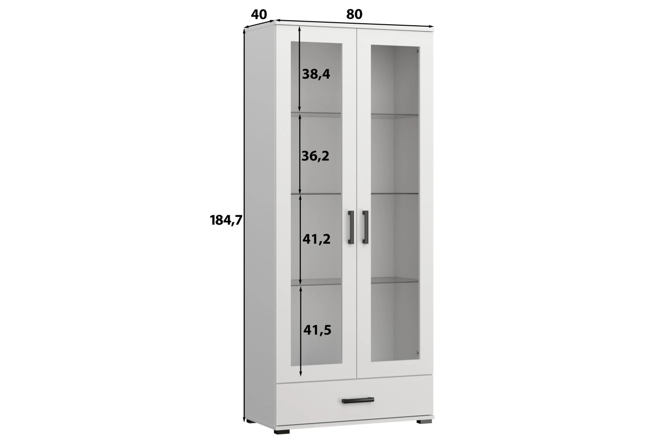 Vitrine Frazio-XL