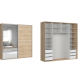 Kleiderschrank Flex XL (220cm)