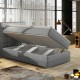 Boxspringbett  Leo (90x200)