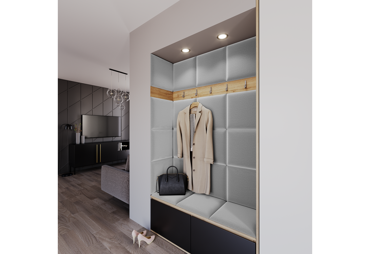 Wandpaneel Ratta (120x160x40)