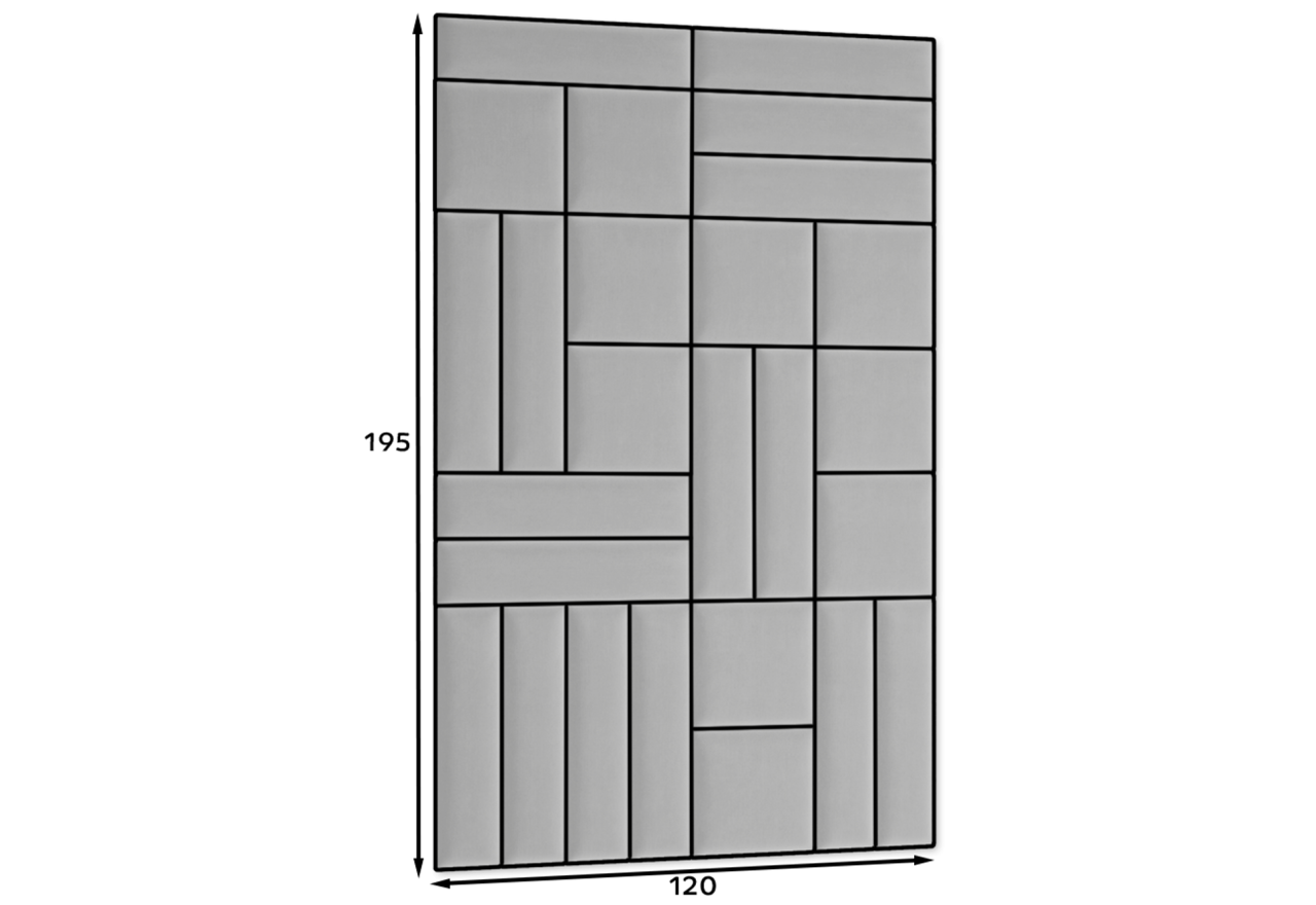 Wandpaneel Ratta (120x195)