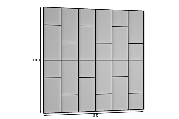 Wandpaneel Ratta (180x180)