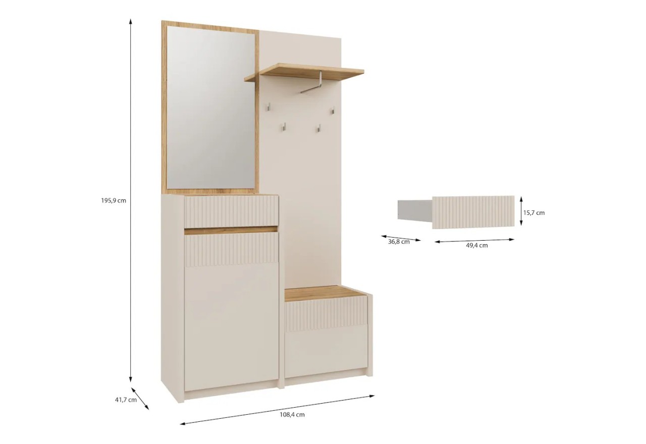 Garderobe Skver