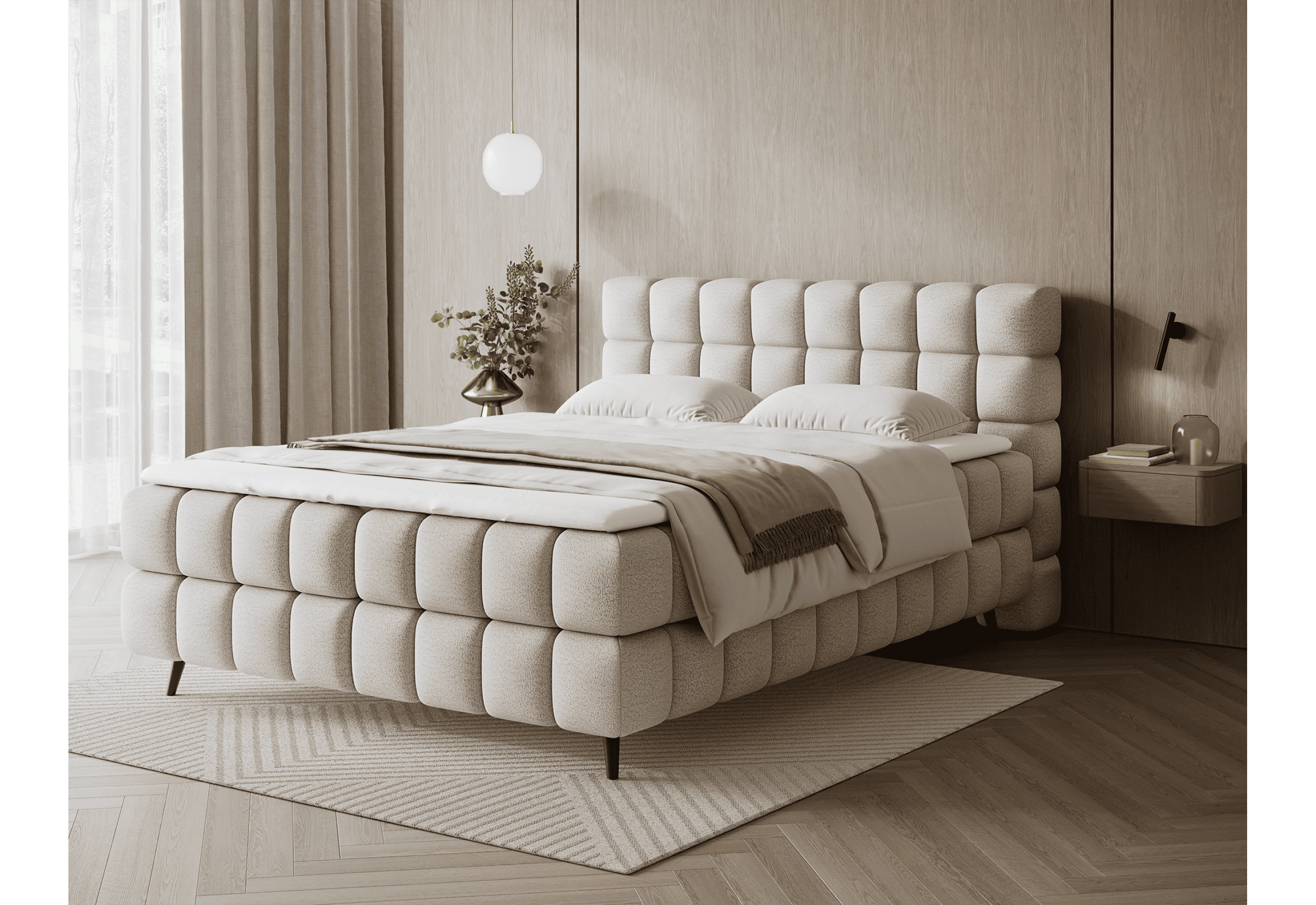 Boxspringbett Damian M (160x200)