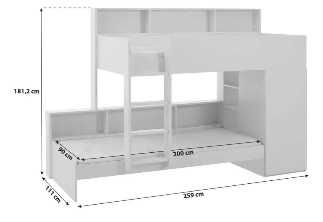 Bett Sinna (90x200) Bett Sinna (90x200)