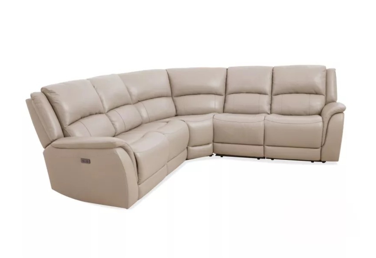 Ecksofa Bergamo (Leder)
