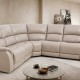 Ecksofa Bergamo (Leder)
