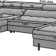 Ecksofa Brasilia UR