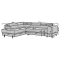 Ecksofa Latina L