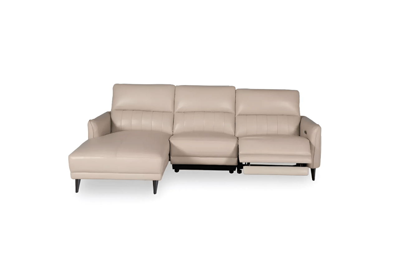 Ecksofa Ragusa L (Leder)