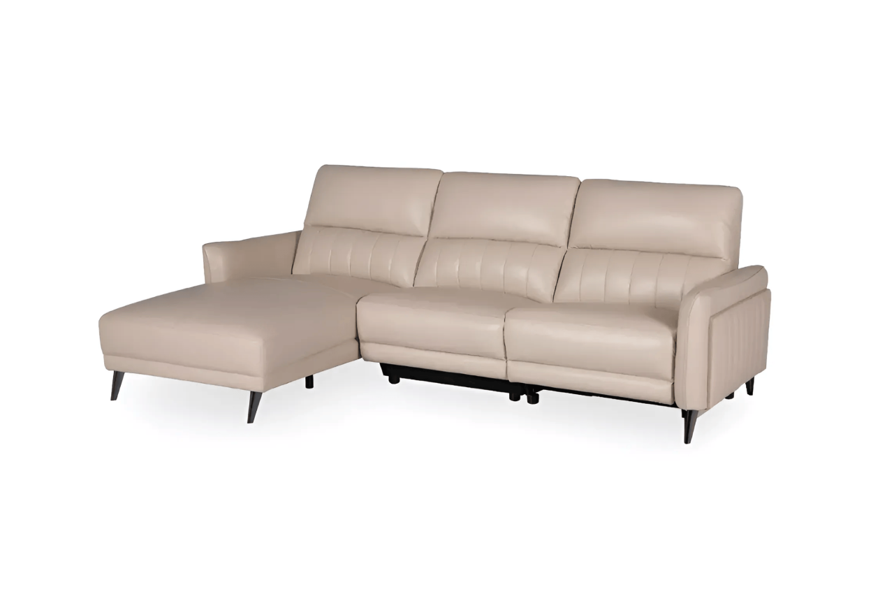 Ecksofa Ragusa L (Leder)