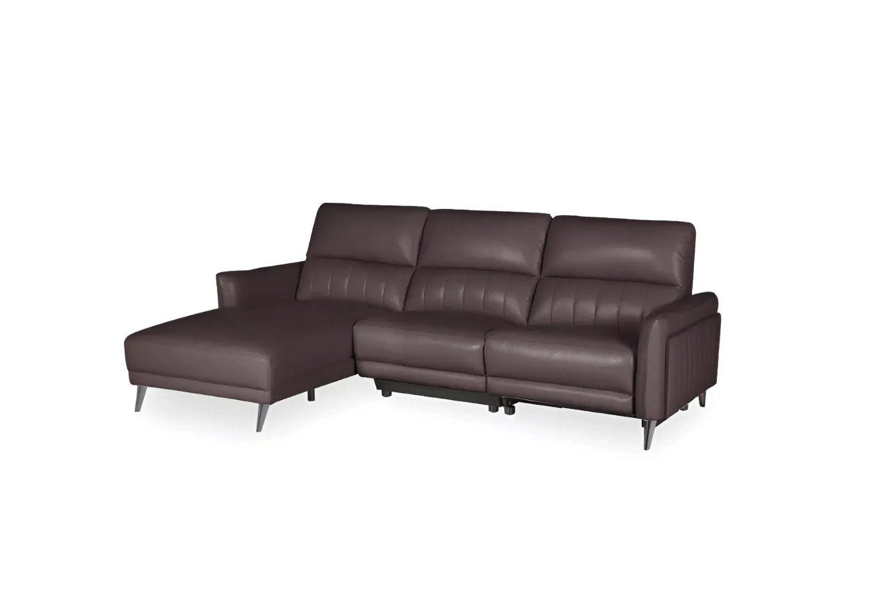 Ecksofa Ragusa L (Leder)