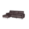 Ecksofa Ragusa L (Leder)