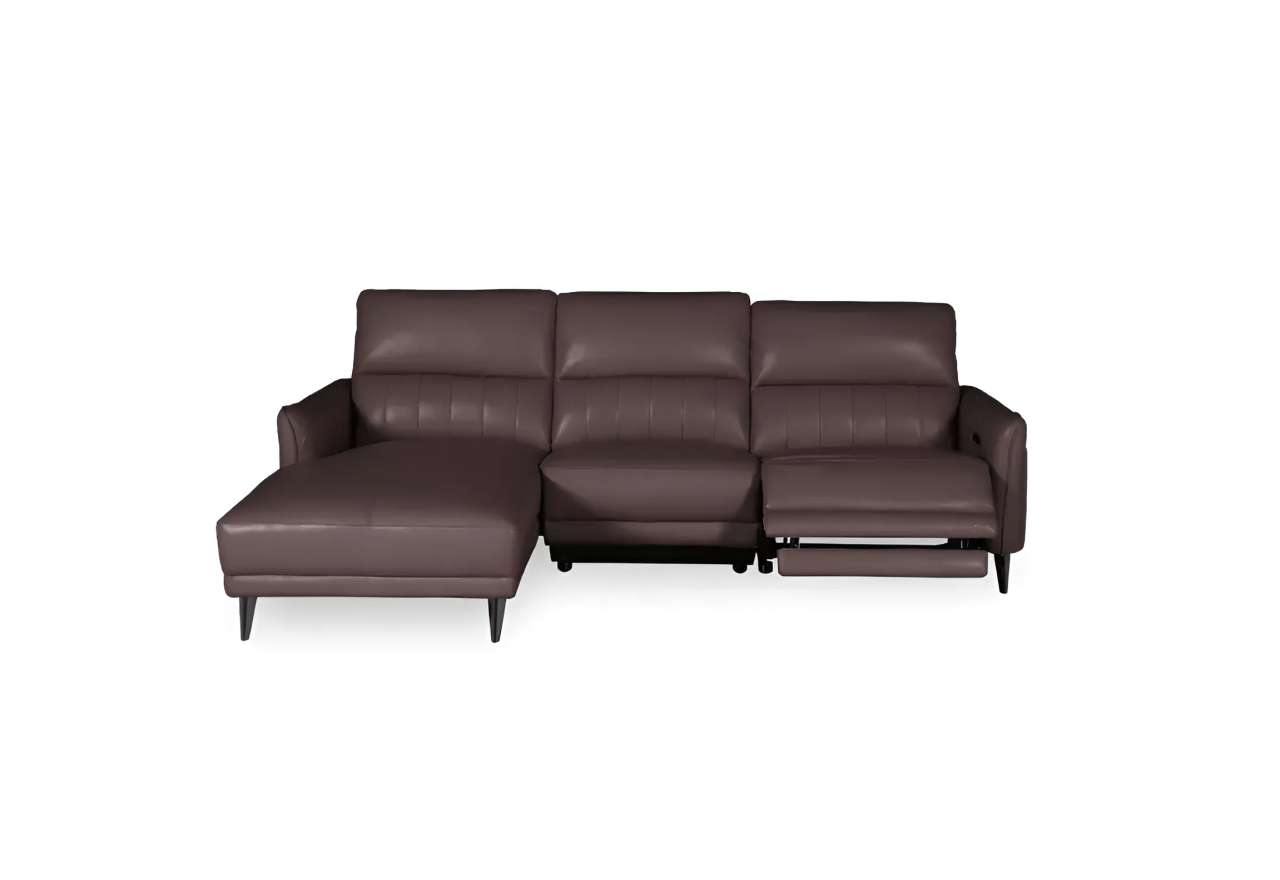 Ecksofa Ragusa L (Leder)